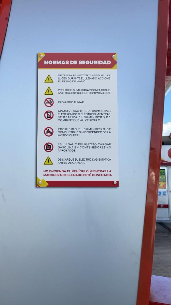 Letreros Normas de Seguridad | Junio 2025 - Imagen 1