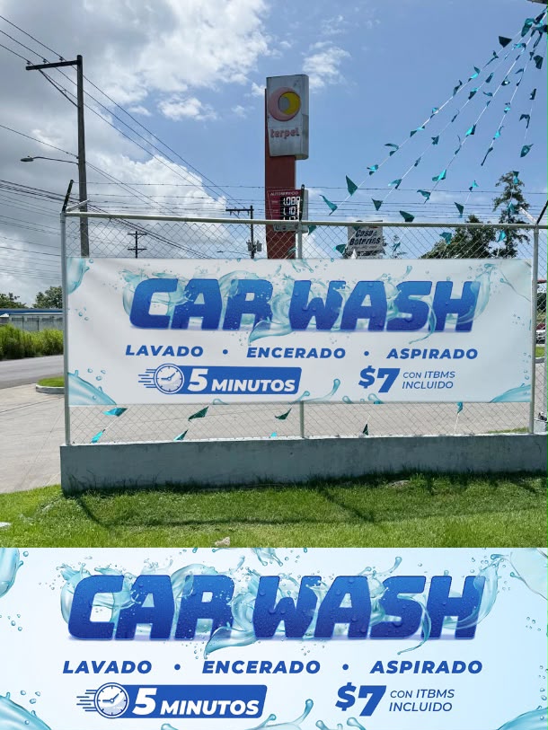 Unknown Banner Car Wash - Julio 2026 - Imagen 1